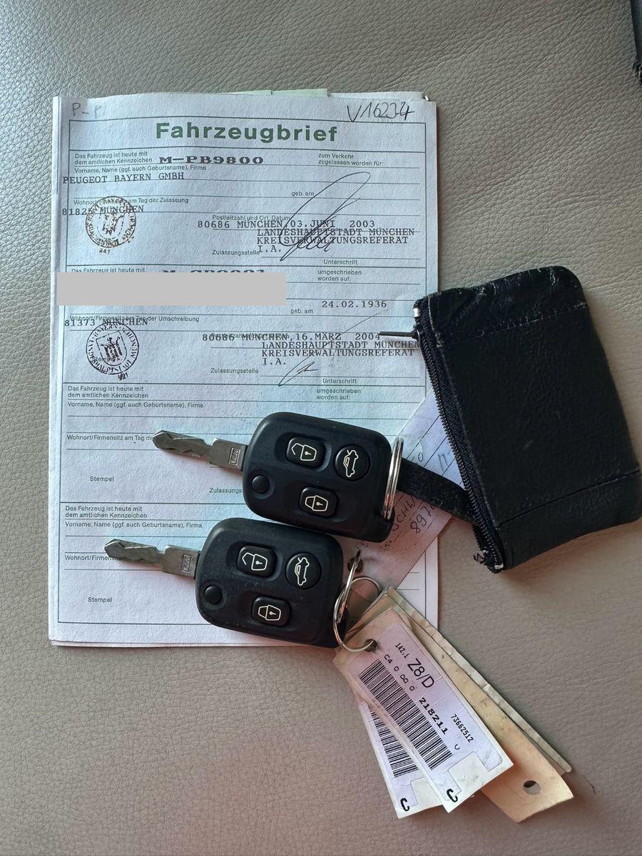Abbildung des Autos Peugeot 607 Basis.Klima.…