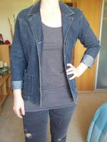 ♥️ Vintage Jeans Jacke Kenny S retro y2k urban denim jacket blue Niedersachsen - Loxstedt Vorschau