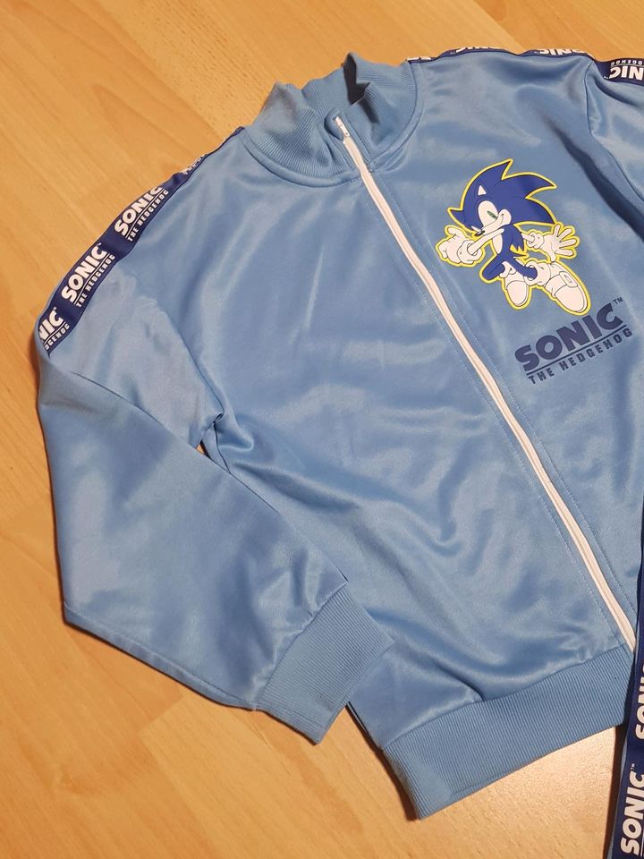 H&M  Sonic Jogginghose & Sweatjacke neu Gr.134 in Bonn