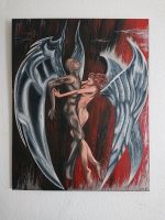 Handgemaltes Gemälde Acryl Luis Royo Friedrichshain-Kreuzberg - Friedrichshain Vorschau