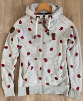 Naketano ♥️♥️ Sweatjacke Erdbeeren S / 36 grau meliert Sachsen - Plauen Vorschau