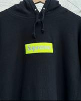 Supreme Neon Boxlogo pullover S hoodie Nordrhein-Westfalen - Siegen Vorschau