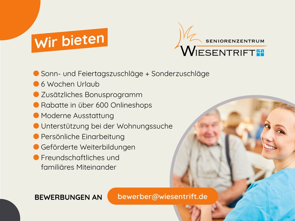 Hauswirtschaftskraft (m/w/d) beim Seniorenzentrum „Wiesentrift“ in Schneverdingen