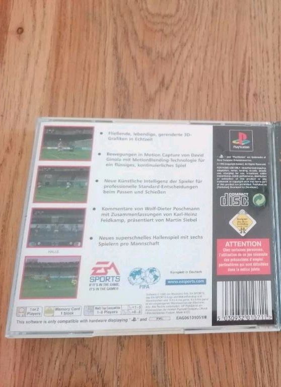 PS1 Fifa 97 weiß /white Case / in Garbsen