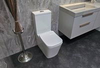 Keramik Stand WC mit Spülkasten Toilette bodenstehend + WC Sitz 329,- €* Niedersachsen - Bad Essen Vorschau