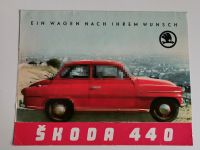 Skoda 440 Prospekt, Motokov Tschechoslowakei, Selten Thüringen - Gera Vorschau