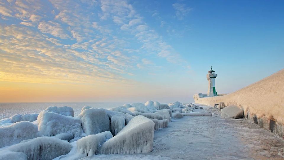 WINTER Urlaub an der OSTSEE Ferienhaus in Graal-Müritz in Berlin