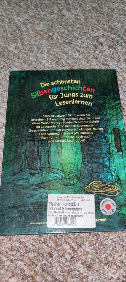 Buch von Leselöwen, Die schönsten Silbengeschichten für Jungs in Greiz