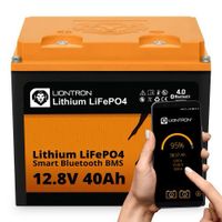 LIONTRON LiFePo4 40 Ah, 12V Wohnmobilbatterie - neuwertig Niedersachsen - Vechelde Vorschau