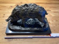 Bronze Skulptur Wildschwein P. J. Mène Hessen - Wetzlar Vorschau