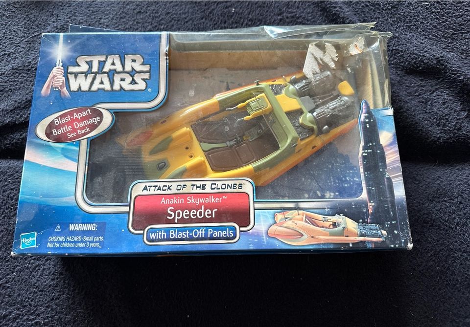 Star Wars Saga Collection – Anakin Skywalker Speeder – MISB in Berlin