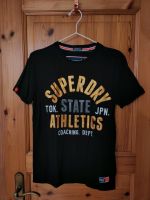 SUPERDRY T-Shirt schwarz mit goldenem Druck Hessen - Langenselbold Vorschau