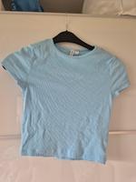 Crop Top H&M hellblau Größe S Sachsen - Glauchau Vorschau