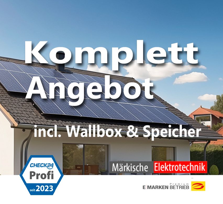 Solar Anlage Photovoltaik 10kWp+9,6kW Speicher☀️ZEITNAHE MONTAGE in Iserlohn