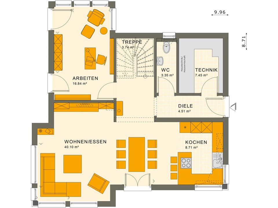 5 Zimmer, offene Küche mit Bauvollkasko, Preisgarantie und 250.000EUR Sonderdarlehnen in Woltersdorf