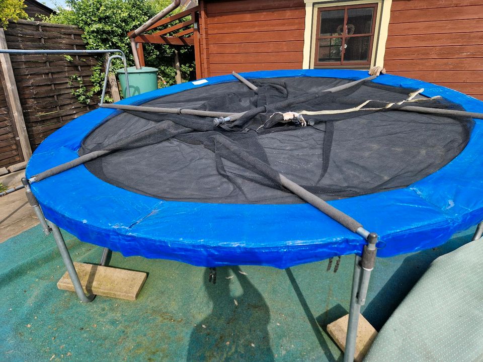 Trampolin blau in Peine