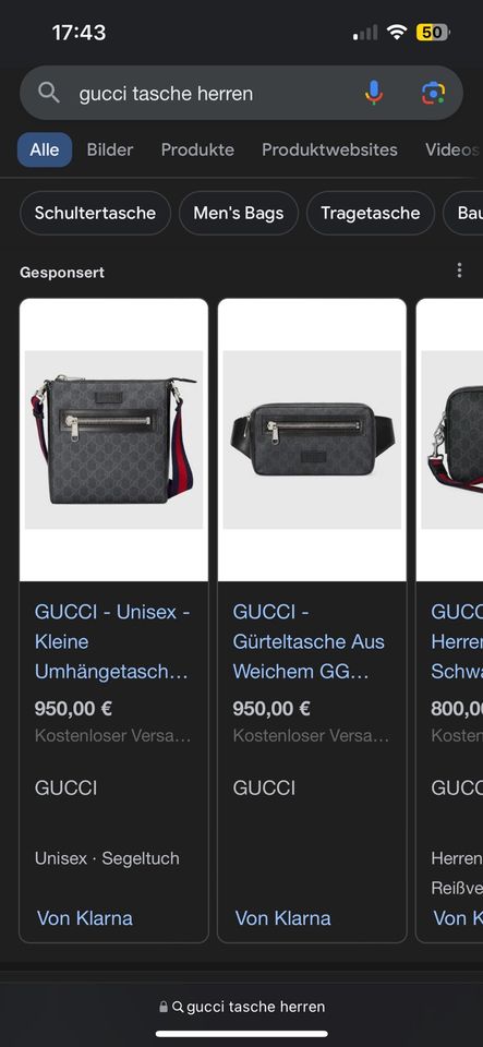 Gucci Tasche Umhängetasche bauchtasche Gucci in Hamburg