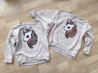 Sweatshirts Einhorn Wendepailletten Gr110/116 Zwillinge Baden-Württemberg - Villingen-Schwenningen Vorschau