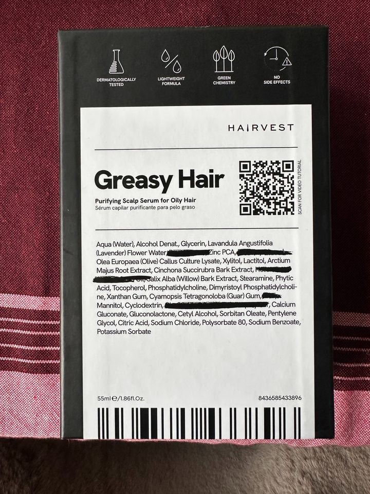 Hairvest Greasy Hair Haarserum für schnell fettendes Haar in Berlin