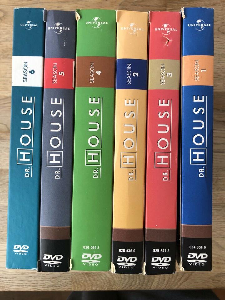 Dr. House DVD Staffel 1-6 in Oberaula