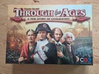 Trough the Ages board game Brettspiel+ Erweiterung englisih Sachsen-Anhalt - Halle Vorschau