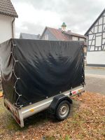 Humbaur Anhänger Auflaufgebremst (Plane) Hessen - Allendorf Vorschau