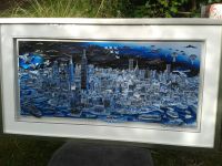 Charles Fazzino 3D Reflective shades of Manhattan island AP blue Sendling - Obersendling Vorschau