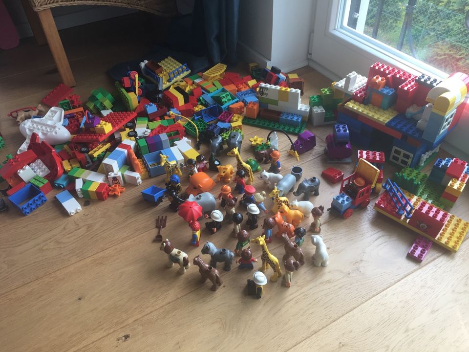 Riesige Lego Duplo Sammlung, Fahrzeuge, Zoo in Seddiner See