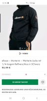 ellesse - Monterini - Wattierte Jacke / Winterjacke schwarz Düsseldorf - Derendorf Vorschau