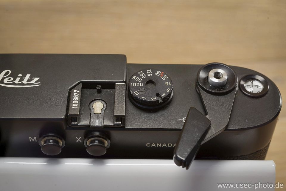 Leica M4-2 | OVP | Black chrome 1978/79 | www.used-photo.de in Malsfeld