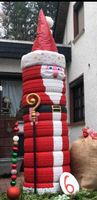 Nikolaus  Autoreifen über 2 Meter Weihnachten Hessen - Weilburg Vorschau