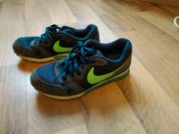 Nike Sneaker Gr. 38,5 neon grün dunkelblau Berlin - Köpenick Vorschau