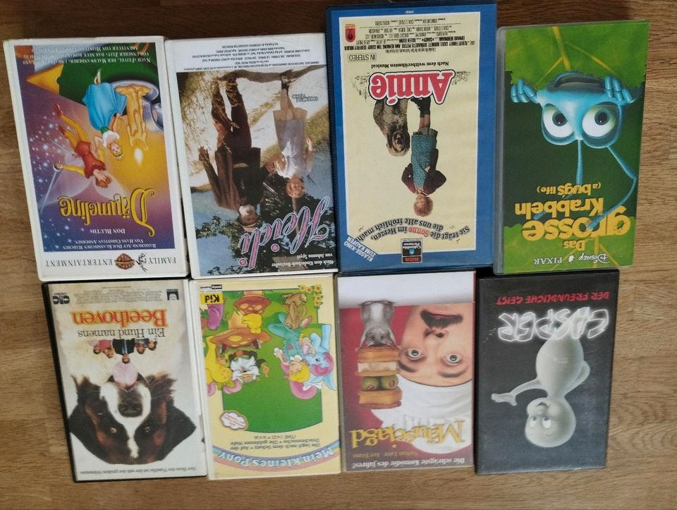 VHS Kassetten von Walt Disney und sonstige in Gifhorn