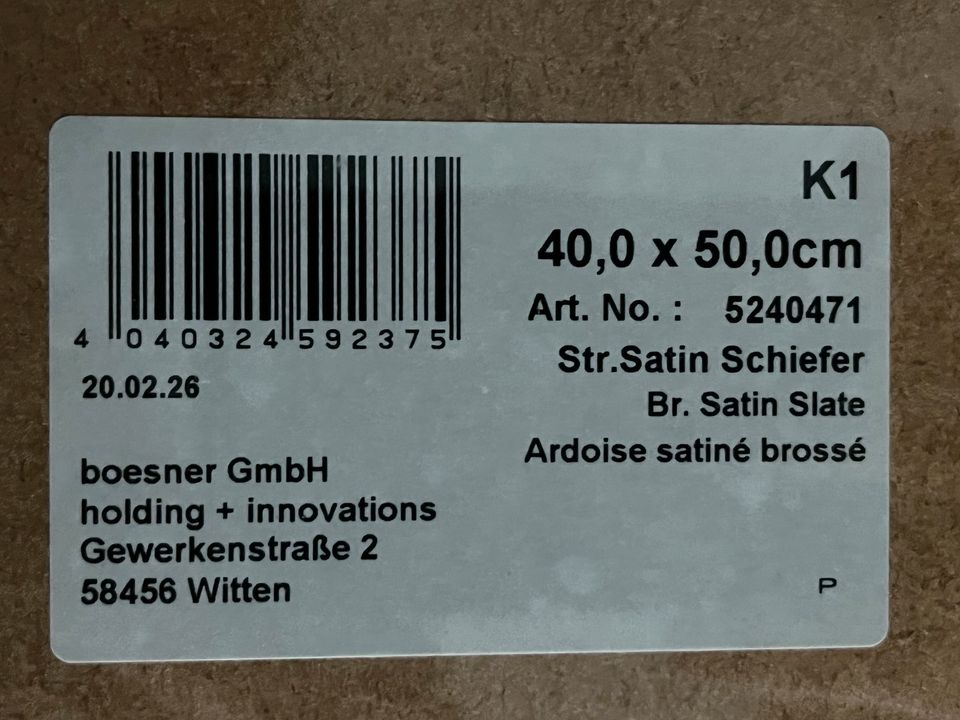 Aluminium-Wechselrahmen 40x50 Boesner Pears K1+Fertigpassepartout in Berlin