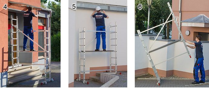 Verleihe Arbeits- Montagegerüst 3,00 bis 5,00 m in WF und Umgb. in Wolfenbüttel