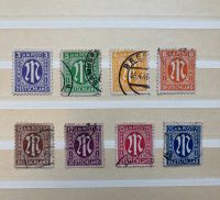 Briefmarken-Set AM Post Deutschland (Allied Military) ab 1945 Bayern - Fürstenstein Vorschau