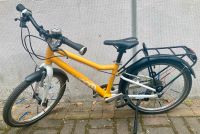 Woom 4 gelb Fahrrad Kinderfahrrad Schutzblech Gepäckträger Friedrichshain-Kreuzberg - Friedrichshain Vorschau