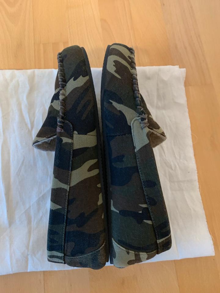 Polo Ralph Lauren Hausschuhe/Mokassins Camouflage Gr.44 VB in Ingolstadt