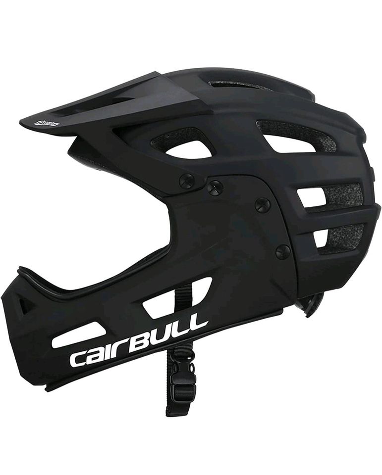 NEU Cairbull Helm Kinnschutz abnehmbar Fahrradhelm 54-61cm in Wolkau