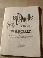 Noten für 2 Flöten, Mozart 6 Duette Op. 75, KV 156 + 157 Baden-Württemberg - Neukirch Vorschau