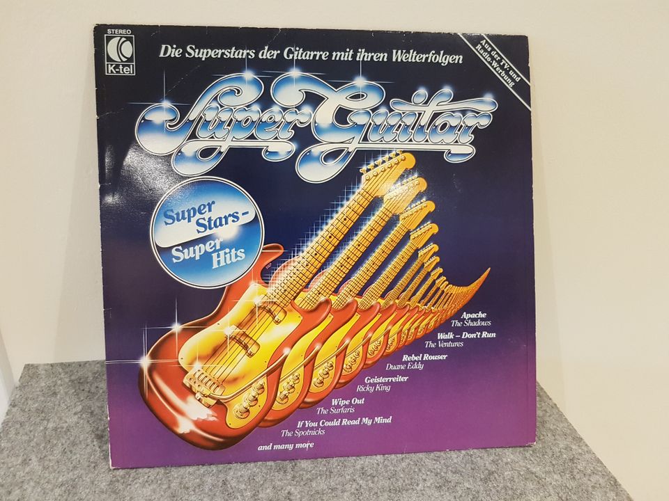 LP Langspielplatte ..Super Guitar.. u.a. The Shadows in Wuppertal