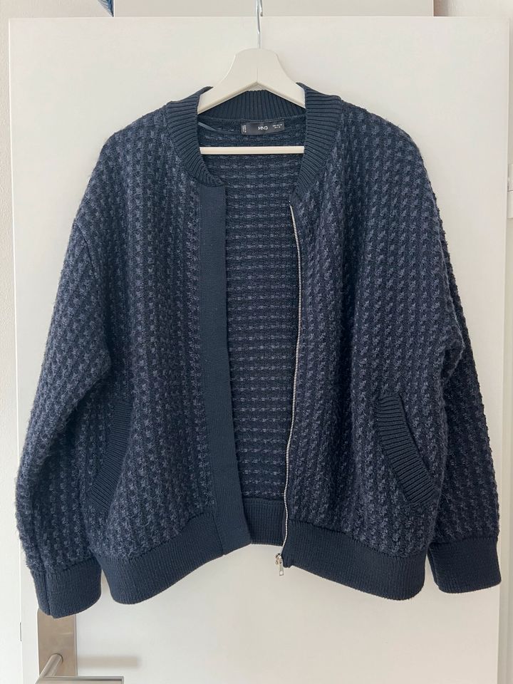 Mango Strickjacke ,Dish‘ Weste blau M in Friedberg