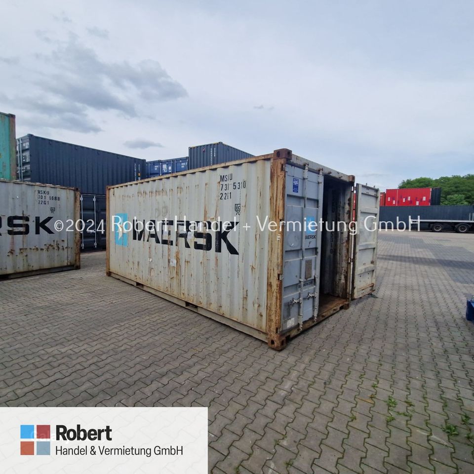 20 Fuß Lagercontainer, Seecontainer, Container, Baucontainer, Materialcontainer in Bremerhaven