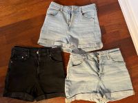 H&M Jeans Shorts Gr. 34 und 38 blau schwarz kurze Hose Wandsbek - Gartenstadt Vorschau