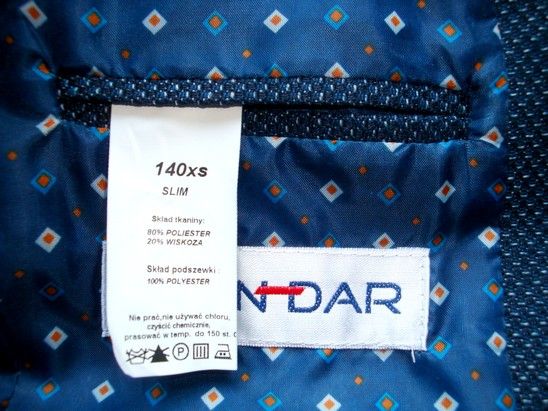 Kommunionsanzug STANDAR Sakko Hose 140/146 blau GEPFLEGT TOP in Marpingen