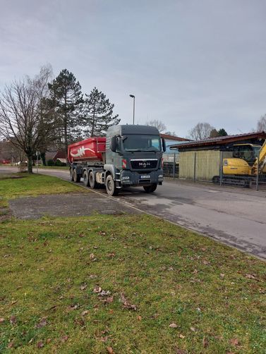 MAN TGS 33440 mit Fliegel Kippsattel in Oppenweiler