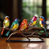 Farbenfrohe Acryl-Vogel-Skulptur Ideal Schreibtisch & Wohnkultur Bayern - Flintsbach am Inn Vorschau