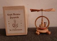 Alte Miniatur Pyramide Erzgebirge DDR Vermutlich DREGENO mit OVP Leipzig - Stötteritz Vorschau