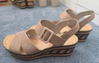 Rieker Sandalen Plateau Keil beige Gr. 41 TOP Münster (Westfalen) - Amelsbüren Vorschau