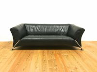 Rolf Benz 322 Design Sofa Dreisitzer Leder Couch Garnitur Schwarz Köln - Fühlingen Vorschau